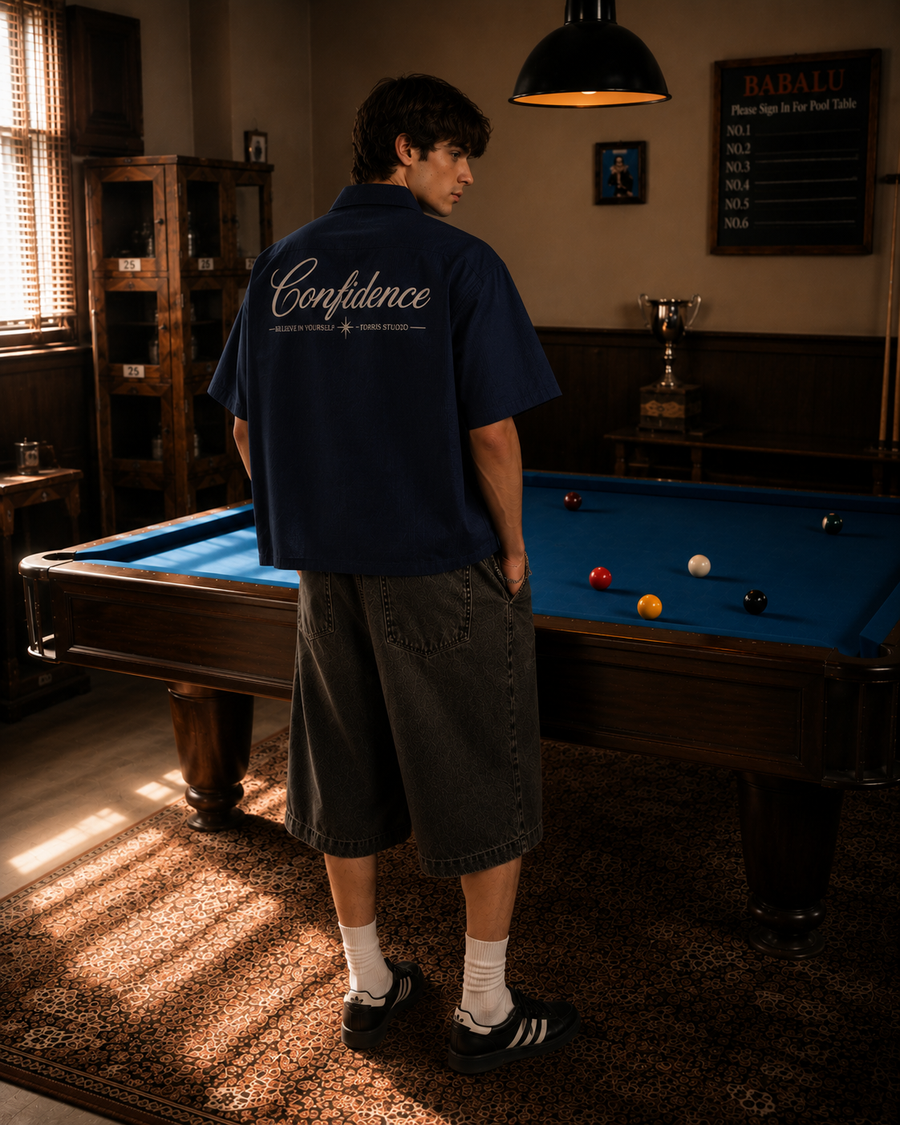 Pinstripe Confidence Shirt