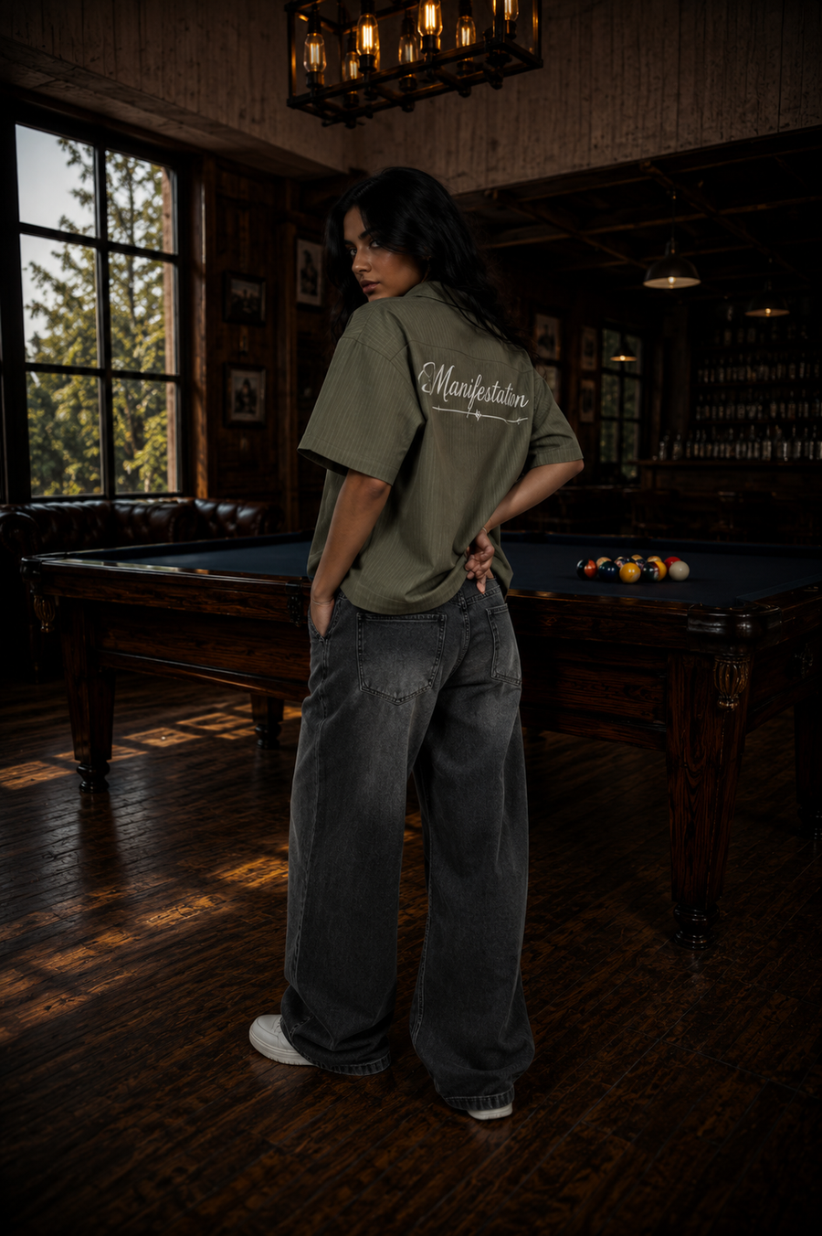 Pinstripe Manifestation Shirt