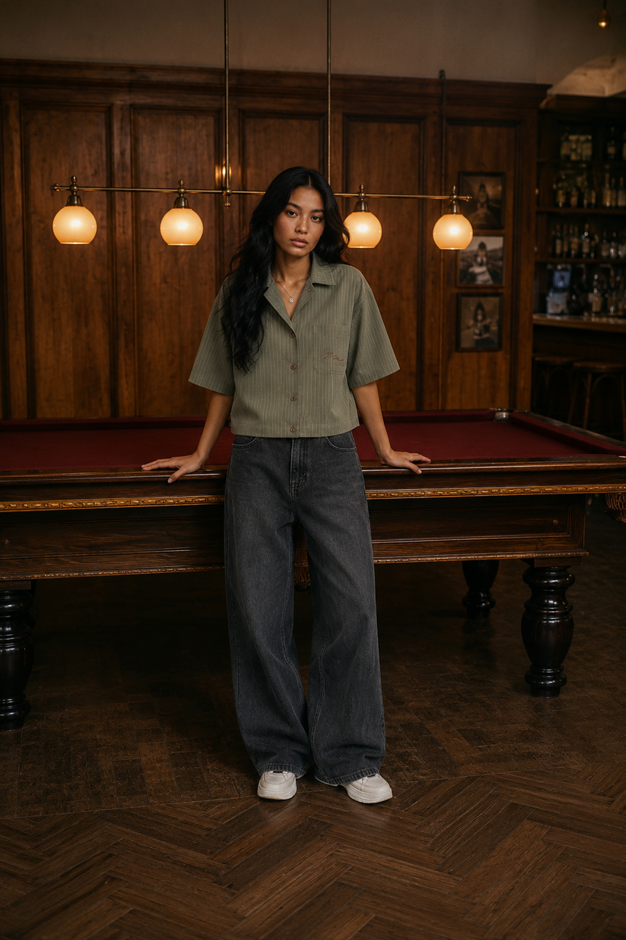 Pinstripe Manifestation Shirt