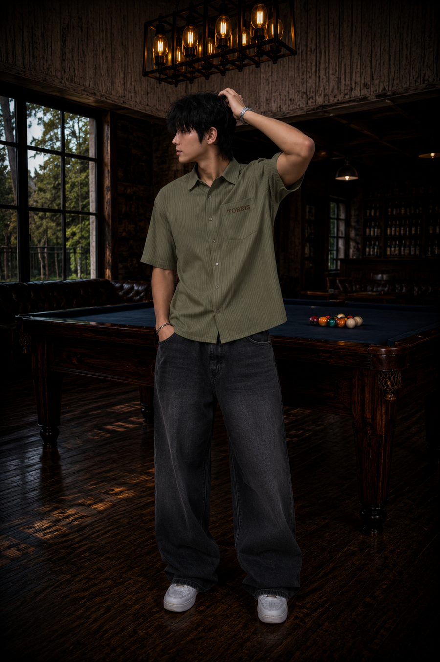 Pinstripe Manifestation Shirt