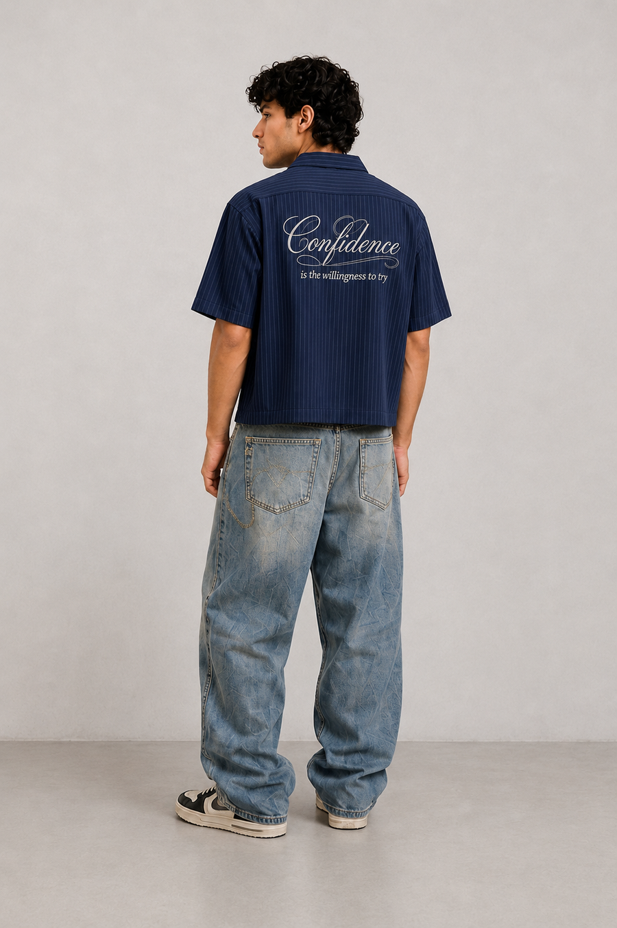 Pinstripe Confidence Shirt