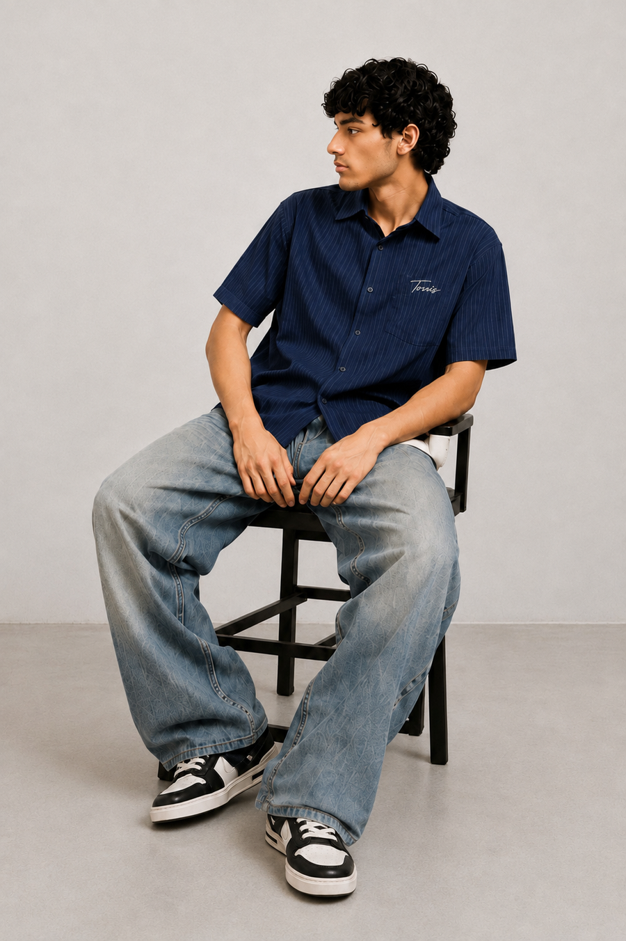 Pinstripe Confidence Shirt