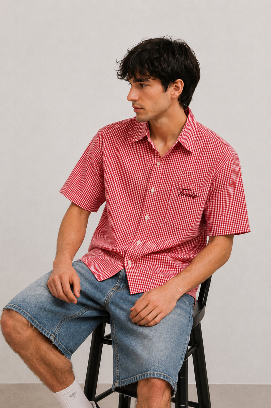 Gingham Check Shirt