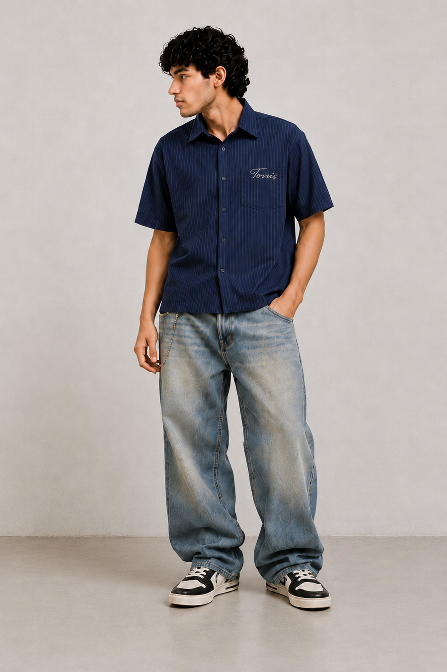 Pinstripe Confidence Shirt