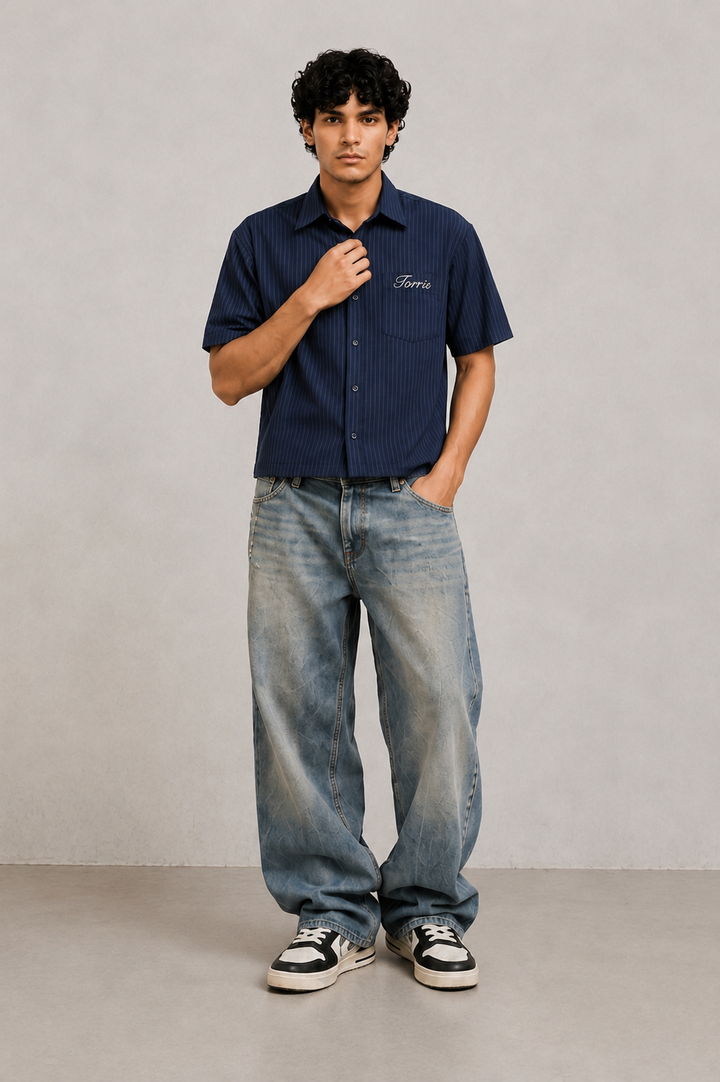 Pinstripe Confidence Shirt